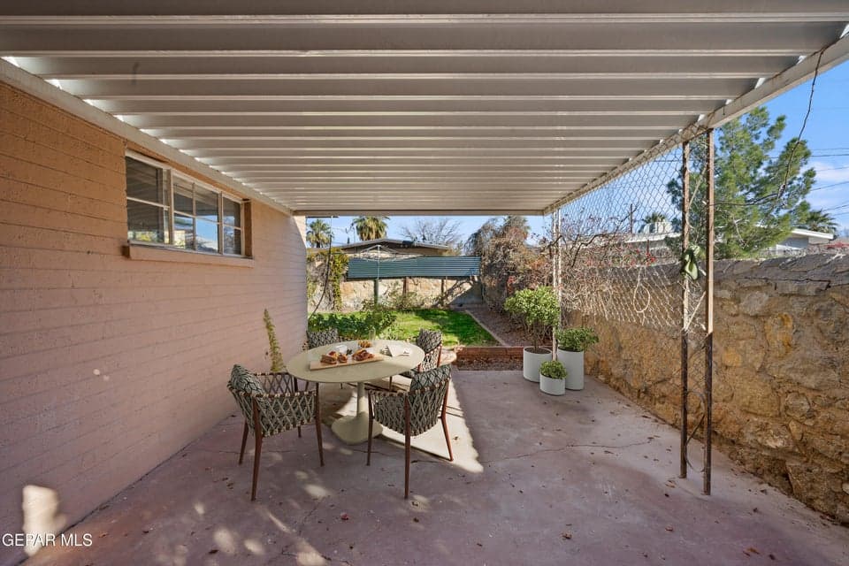 Covered Patio