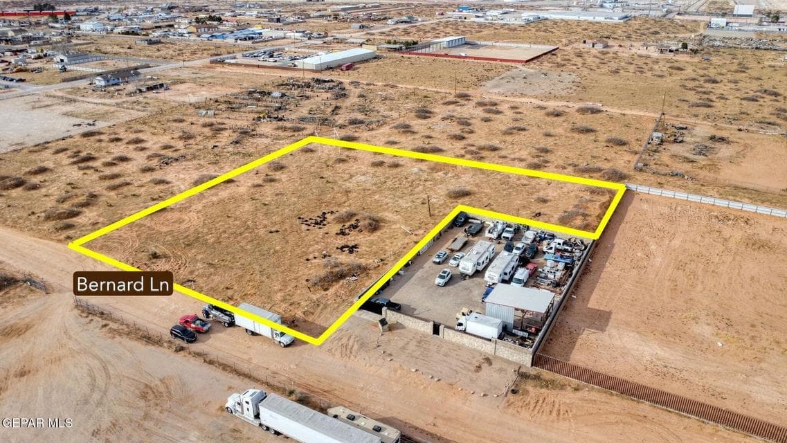 Lot sits on the north side of Bernard, between Gerard and Rene