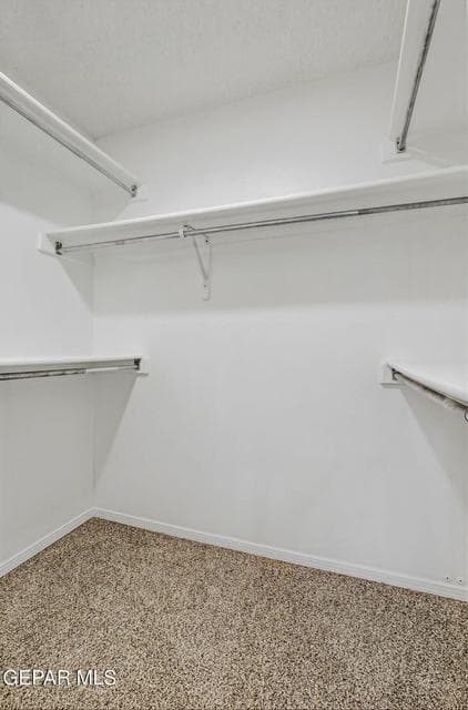 Primary closet