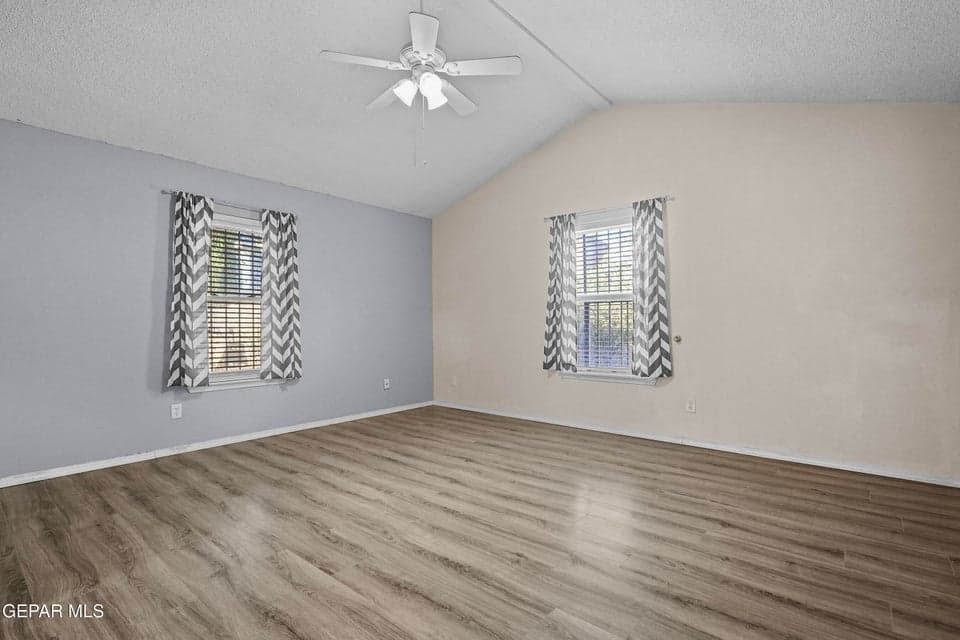 Bedroom 3 provides additional living flexibility. It can easily serve as a bedroom, workspace, or hobby room.