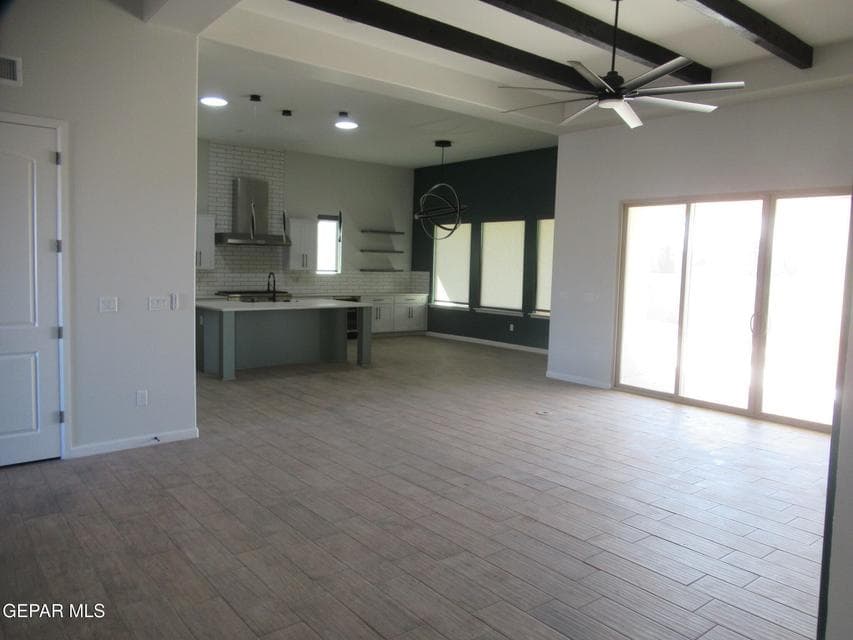 Living Room & Kitchen