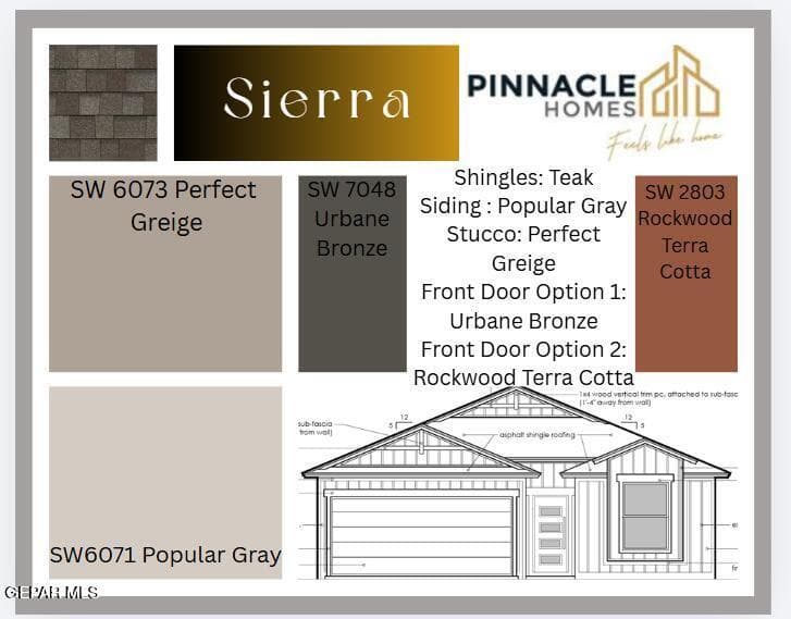 The Sierra Exterior colors