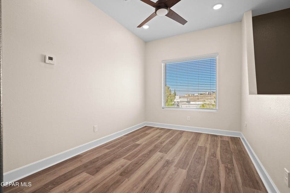 This space is perfect for an office, play room, or additional gathering space