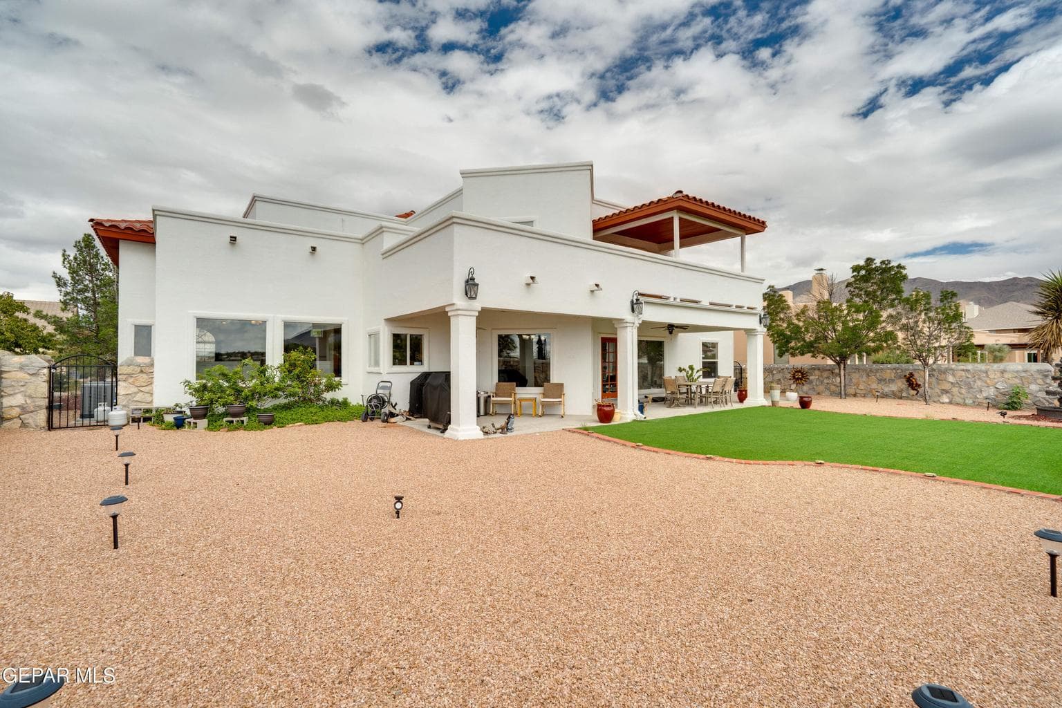 Backyard at 6520 Calle Bonita Lane